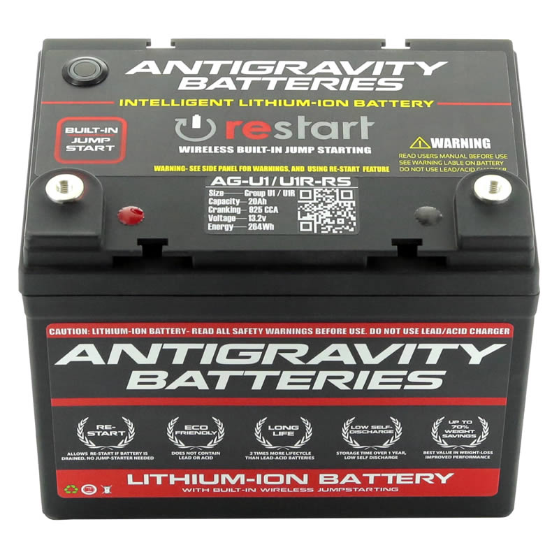 front view u1 lithium battery