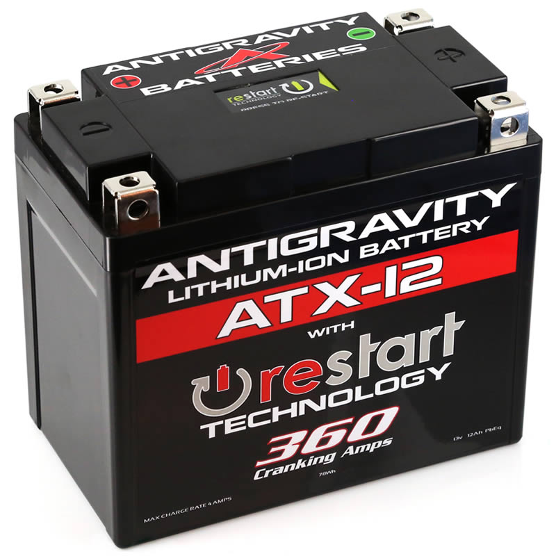 Antigravity ATX12 RE-START Lithium Motorsports Battery Mele Design Firm