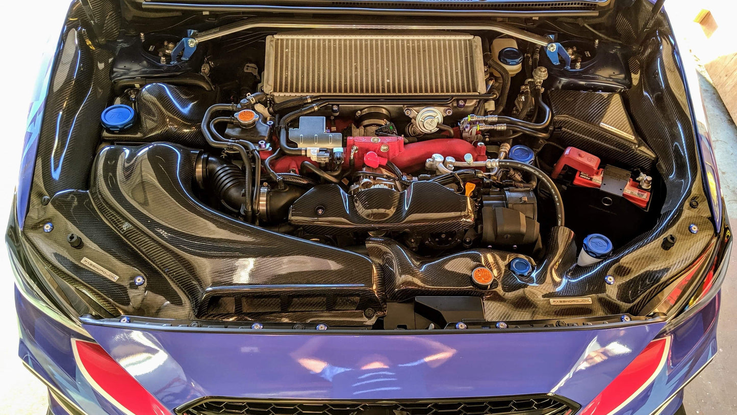 2018 Subaru Type RA Battery Mount Installed Mele Design Firm